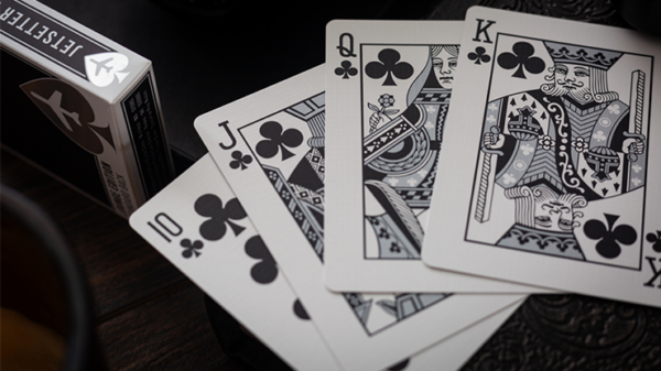 Lounge Edition Unmarked (Tarmac Black) by Jetsetter Playing Cards - Image 5