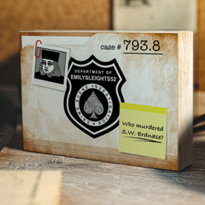 CSI Playing Cards by Emily Sleights