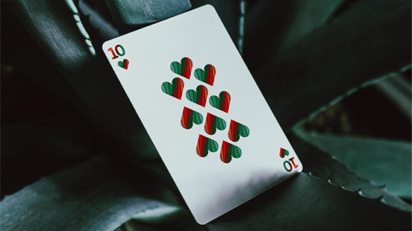Green Wave Playing Cards by Galaxy Playing Cards - Image 4