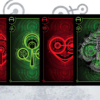 Timeless Depths (Dark Bionic Edition) Playing Cards - Image 2