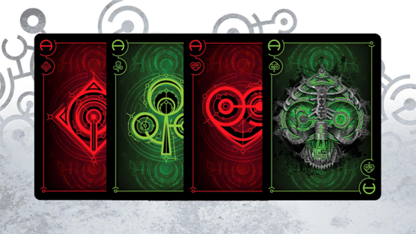 Timeless Depths (Dark Bionic Edition) Playing Cards - Image 2