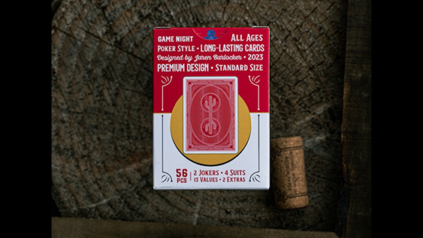 Desert Design (Ruby Red) Playing Cards - Image 6
