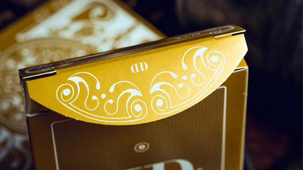 Smoke & Mirrors V9, Gold (Standard) Edition Playing Cards by Dan & Dave - Image 2