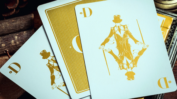 Smoke & Mirrors V9, Gold (Standard) Edition Playing Cards by Dan & Dave - Image 3
