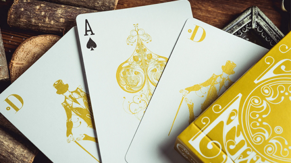 Smoke & Mirrors V9, Gold (Standard) Edition Playing Cards by Dan & Dave - Image 5