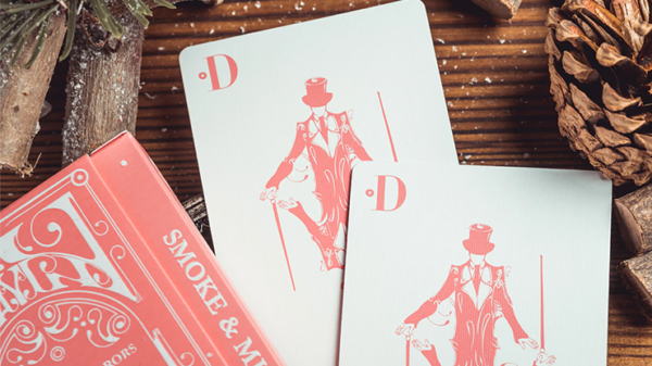 Smoke & Mirrors V9, Pink (Standard) Edition Playing Cards by Dan & Dave - Image 4