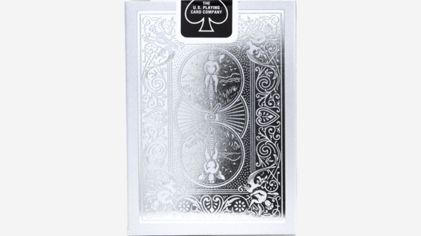 Bicycle Metalluxe Silver Playing Cards by US Playing Card Co. - Image 3