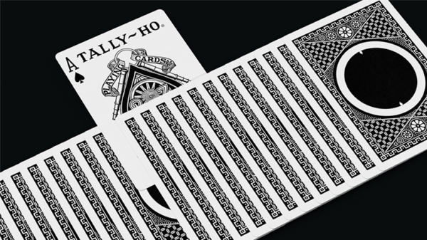 Orbit Tally Ho Circle Back (Black) Playing Cards - Image 4