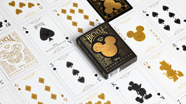 Bicycle Disney Mickey Mouse (Black and Gold) by US Playing Card Co. - Image 2