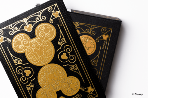 Bicycle Disney Mickey Mouse (Black and Gold) by US Playing Card Co. - Image 3