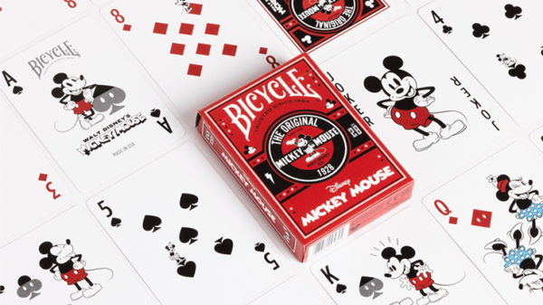 Bicycle Disney Classic Mickey Mouse (Red)  by US Playing Card Co. - Image 5