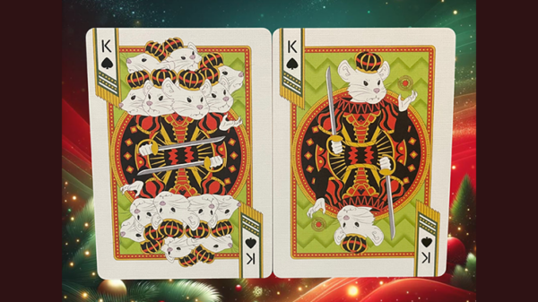 Bicycle Nutcracker (Red) Playing Cards - Image 2