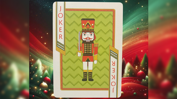 Bicycle Nutcracker (Red Gilded) Playing Cards - Image 4