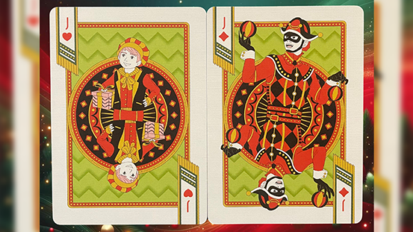 Bicycle Nutcracker (Red Gilded) Playing Cards - Image 5