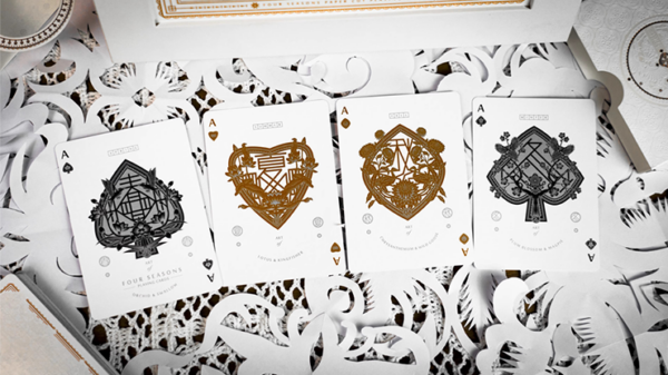 The Four Seasons White Boxset Playing Cards - Image 4
