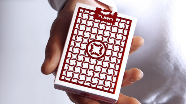 TURN (Red) Playing Cards by Mechanic Industries - Trick - Image 2