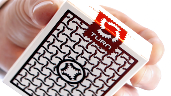 TURN (Red) Playing Cards by Mechanic Industries - Trick - Image 3