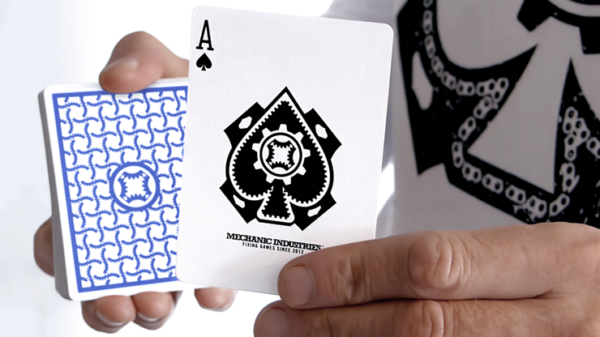 TURN (Blue) Playing Cards by Mechanic Industries - Trick - Image 4