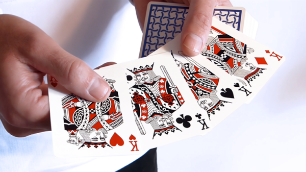 TURN (Blue) Playing Cards by Mechanic Industries - Trick - Image 5