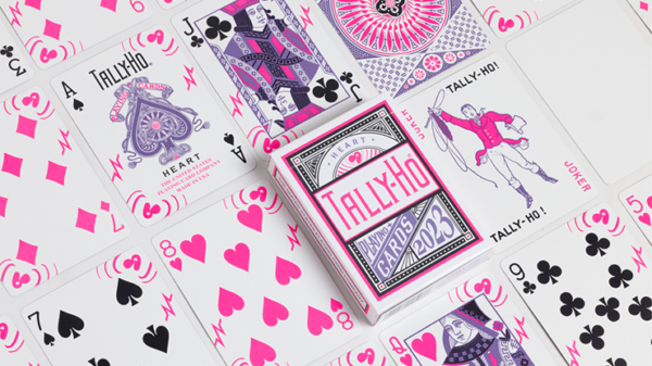Tally Ho Circle Back Heart Playing Cards by US Playing Card Co. - Image 2