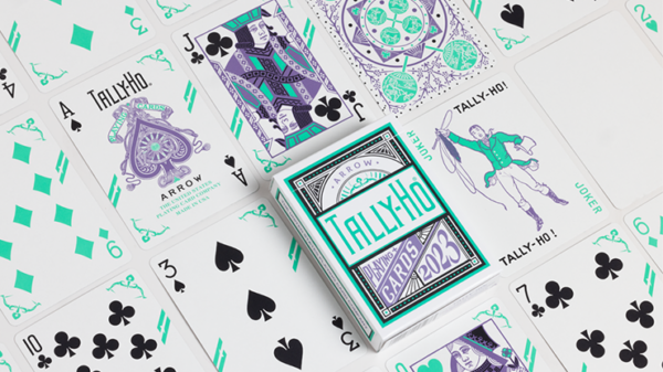 Tally Ho Fan Back Arrow Playing Cards by US Playing Card Co. - Image 2