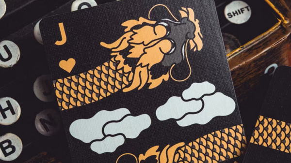 The Dragon (Black) Playing Cards - Image 4