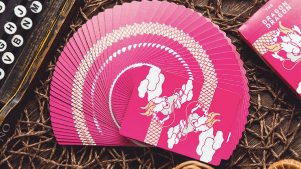 The Dragon (Pink Gilded) Playing Cards - Image 4