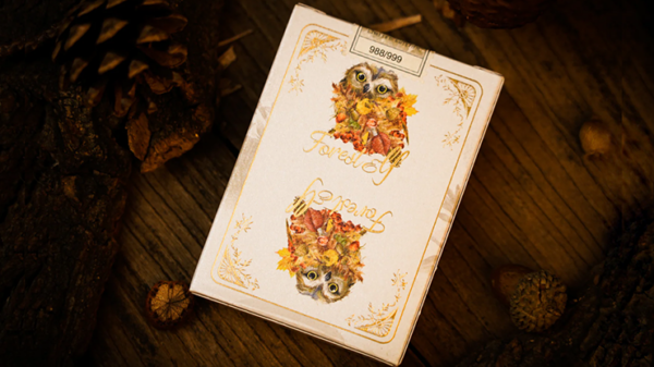Forest elf Owl Playing Cards - Image 2