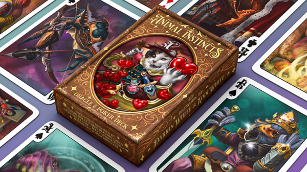 The Animal Instincts Poker and Oracle (Wizard) Playing Cards - Image 3