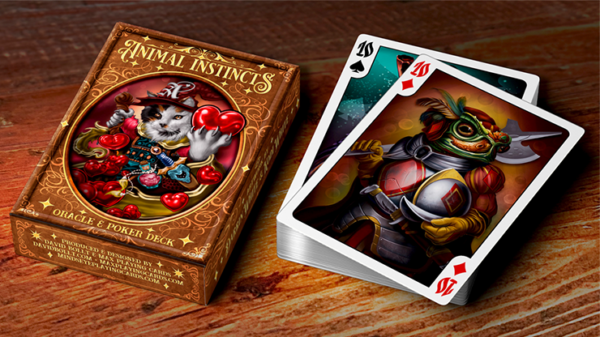 The Animal Instincts Poker and Oracle (Wizard) Playing Cards - Image 4