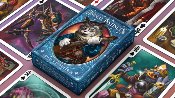 The Animal Instincts Poker and Oracle (Minstrel) Playing Cards - Image 3