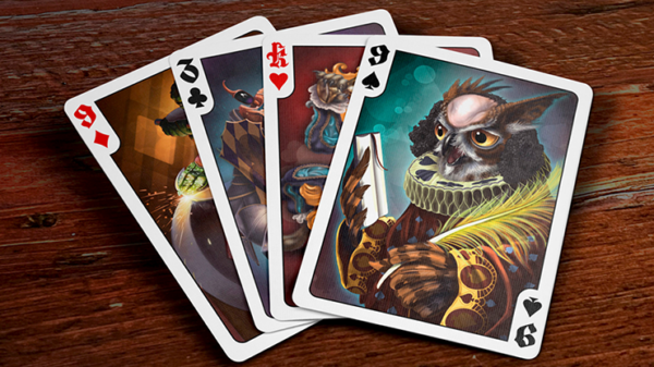 The Animal Instincts Poker and Oracle (Minstrel) Playing Cards - Image 5