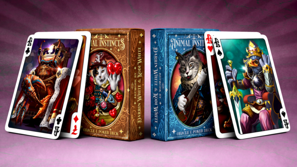 The Animal Instincts Poker and Oracle (Minstrel) Playing Cards - Image 6