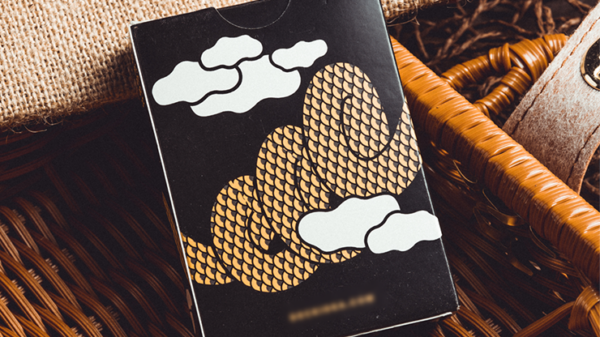 The Dragon (Black Gilded) Playing Cards - Image 5