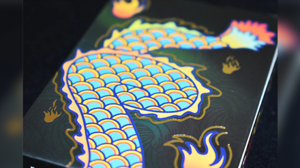 The King of Dragon (Holographic) Playing Cards - Image 3