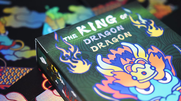 The King of Dragon (Holographic) Playing Cards - Image 5