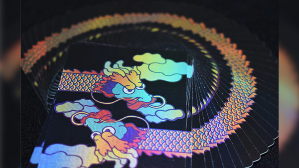 The King of Dragon (Holographic) Playing Cards - Image 4