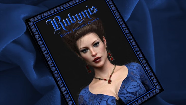 Rubynis Royal Playing Cards Blue Wax Seal (Limited Edition) - Image 6