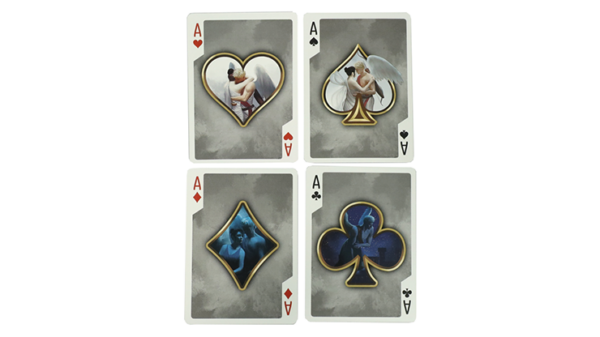 Bicycle Cupid (Numbered Custom Seals) Playing Cards - Image 4