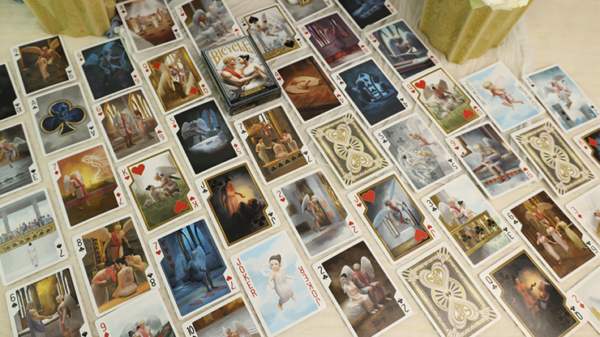 Bicycle Cupid (Numbered Custom Seals) Playing Cards - Image 6