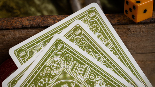 Chancers V3 Green (Marked) Playing Cards by Good Pals - Image 5