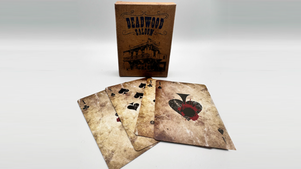 Deadwood Marked (Blue) Playing Cards by Matthew Wright and Mark Bennett - Image 2