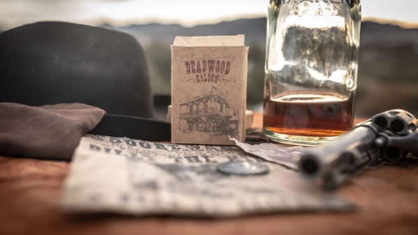 Deadwood Marked (Blue) Playing Cards by Matthew Wright and Mark Bennett - Image 4
