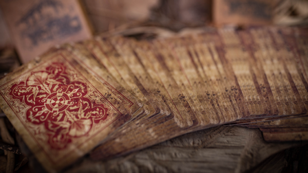 Deadwood Marked (Red) Playing Cards  by Matthew Wright and Mark Bennett - Image 3