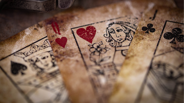 Deadwood Marked (Red) Playing Cards  by Matthew Wright and Mark Bennett - Image 5