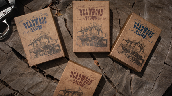Deadwood Marked (Red) Playing Cards  by Matthew Wright and Mark Bennett - Image 6