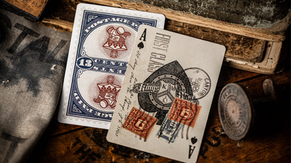 Postage Paid Blue Edition Playing Cards by Kings Wild Project Inc. - Image 5