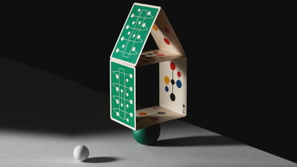 Eames "Hang-It-All" (Green) Playing Cards by Art of Play - Image 2
