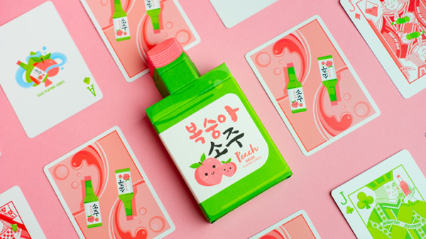 Peach SOJU Playing Cards - Image 3