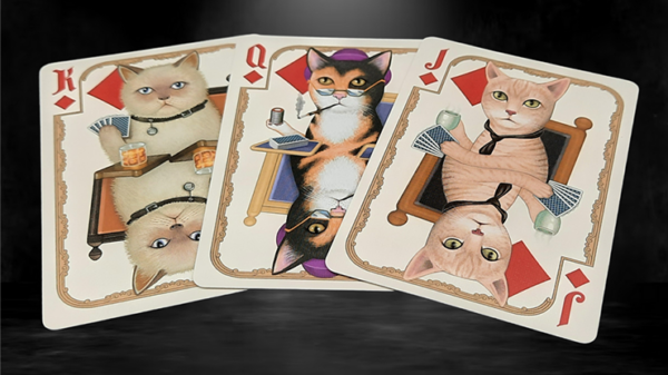 Bicycle Poker Cats V2  Playing Cards - Image 4